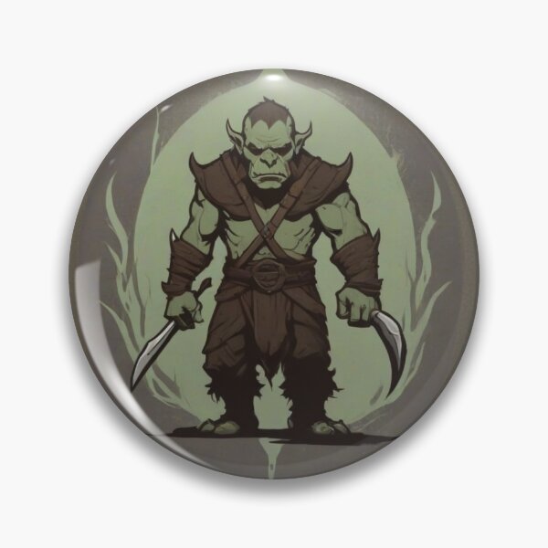 Item preview, Orc Rogue designed and sold by ArtCraftLab.