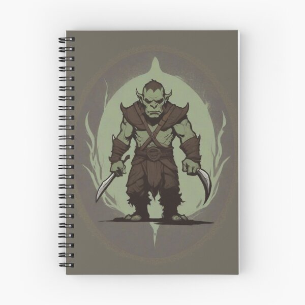 Item preview, Orc Rogue designed and sold by ArtCraftLab.