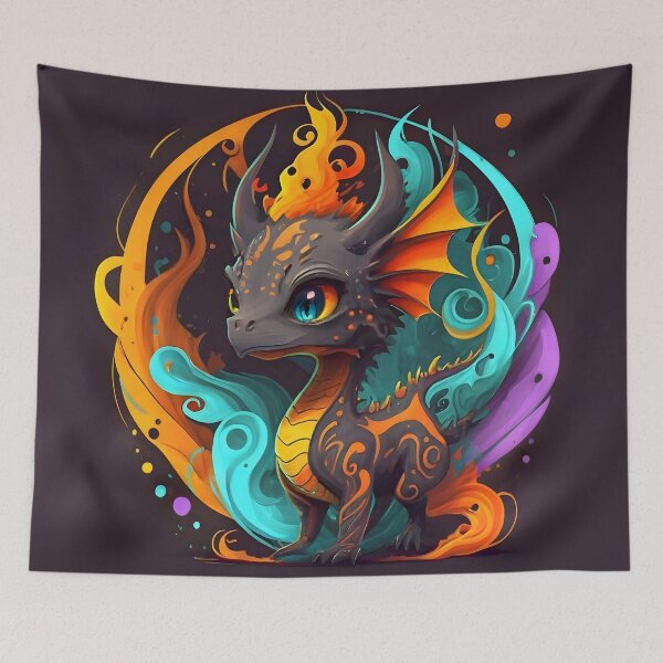 Item preview, Eternal Pyre: Enigmatic Dragon Luminescence designed and sold by DragonRealms.