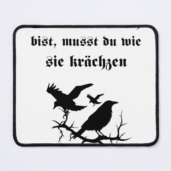 Item preview, When you come among crows, you must caw like them designed and sold by Visual Arts Sławomir Grzanek.