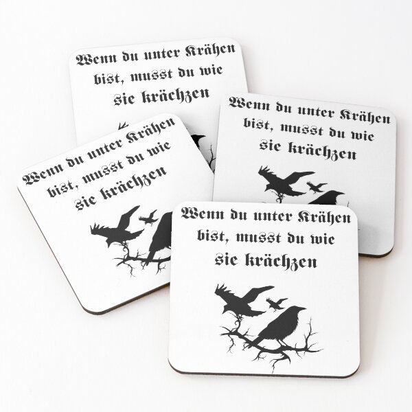 Item preview, When you come among crows, you must caw like them designed and sold by Visual Arts Sławomir Grzanek.