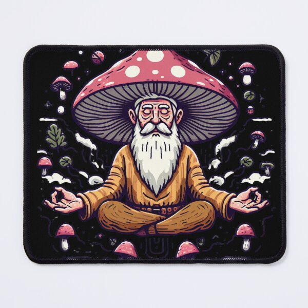 Item preview, Magic Mushroom Buddha designed and sold by Azrora.