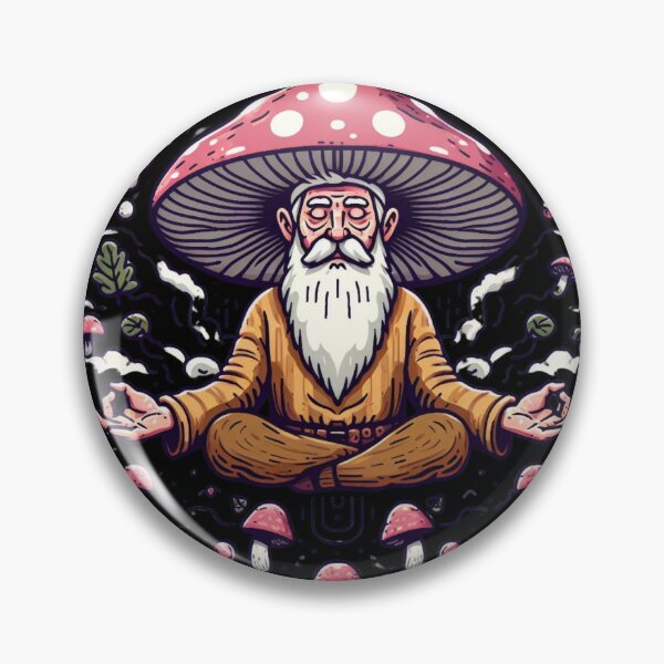 Item preview, Magic Mushroom Buddha designed and sold by Azrora.