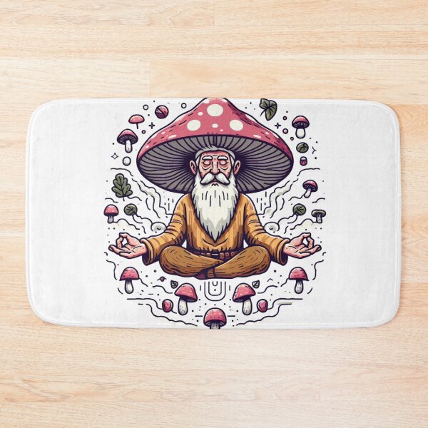 Item preview, Magic Mushroom Buddha designed and sold by Azrora.