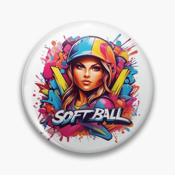 Item preview, Strike Zone Style: Softball Elegance designed and sold by Misterpng.