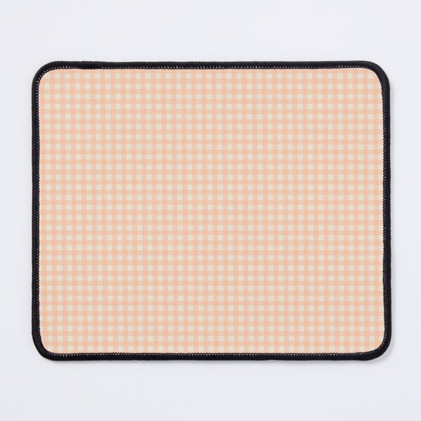 Item preview, Gingham Mini Check Pattern in Peach designed and sold by kierkegaard.