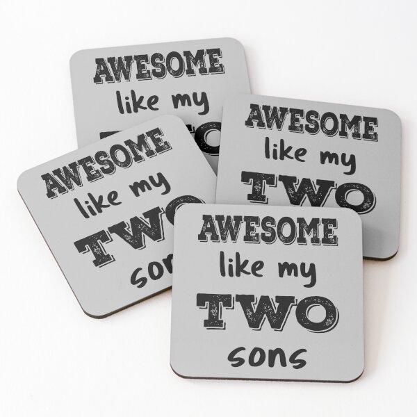 Item preview, Awesome Like My Two Sons IV designed and sold by Lemon Pepper.