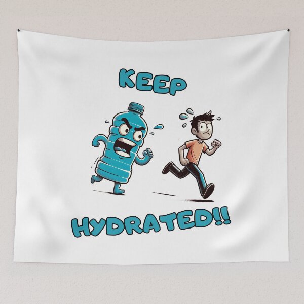 Item preview, Keep Hydrated Funny Gift For Health-Conscious Individuals designed and sold by PapaMikeCrafts.