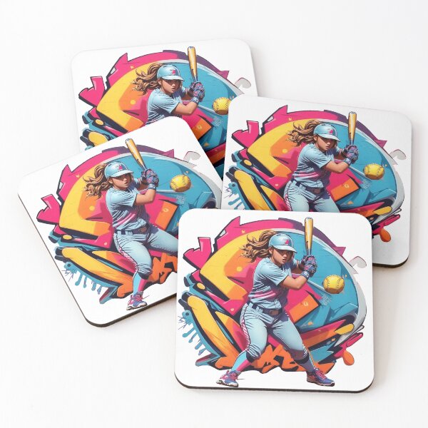 Item preview, Softball Swagger: Game-Ready Charm designed and sold by Misterpng.