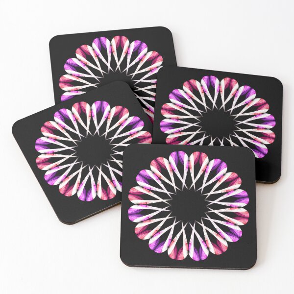 Item preview, red mandala designed and sold by Meo Design.