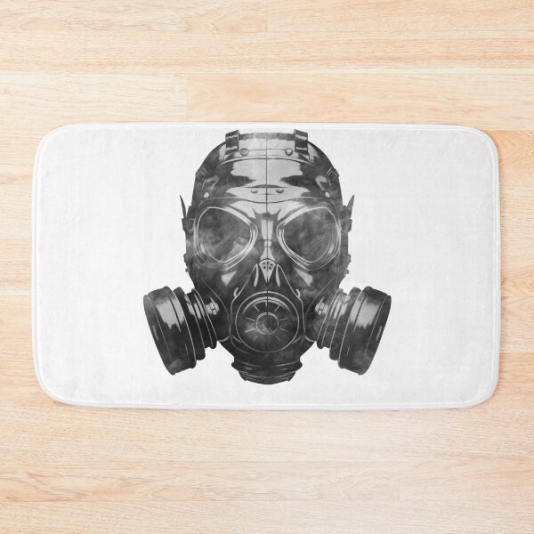 Item preview, Smokey Gas Mask #1 Last Highway Tees designed and sold by LastHighwayTees.