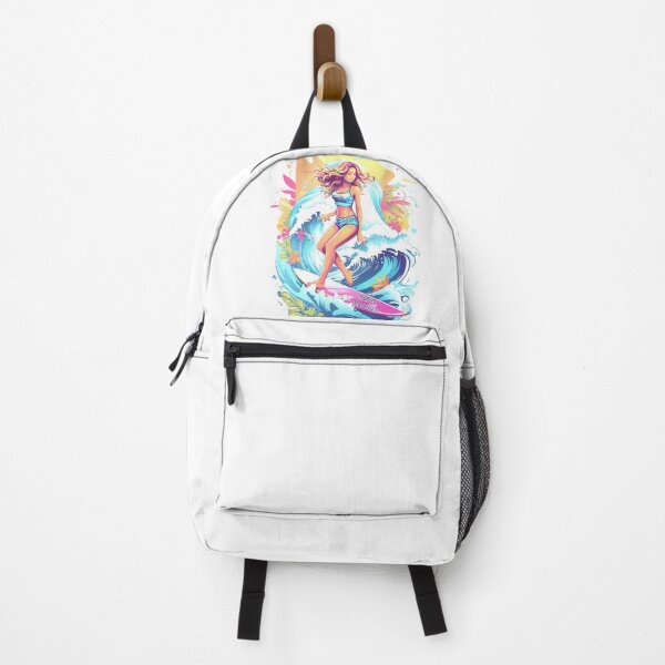Item preview, Girl surfing in the waves designed and sold by Andrea Matarazzo.