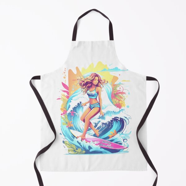 Item preview, Girl surfing in the waves designed and sold by Andrea Matarazzo.