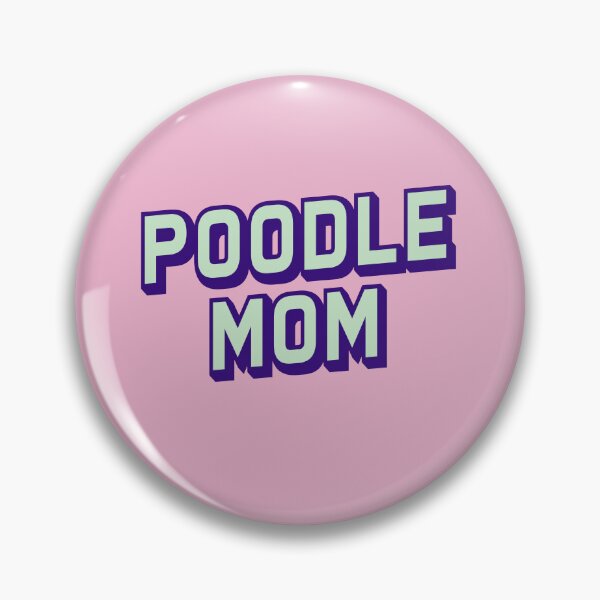 Item preview, Poodle Mom Retro Beach Bubble Gum Gift  designed and sold by Guarddogdrive.