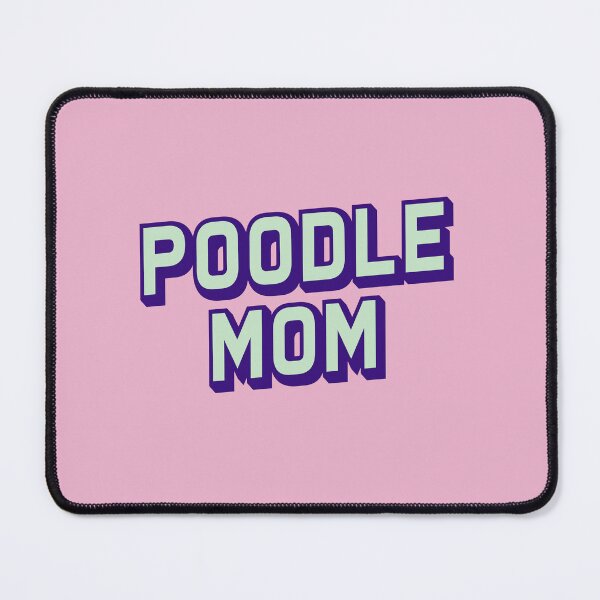Item preview, Poodle Mom Retro Beach Bubble Gum Gift  designed and sold by Guarddogdrive.