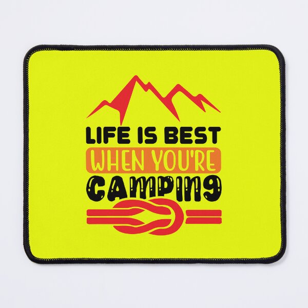 Item preview, Life is better if you camping designed and sold by DigitART-shop.