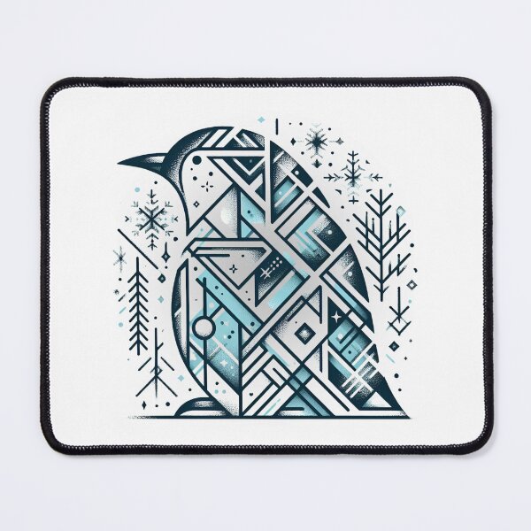 Item preview,  Geometric Penguin designed and sold by MusesWhispers.