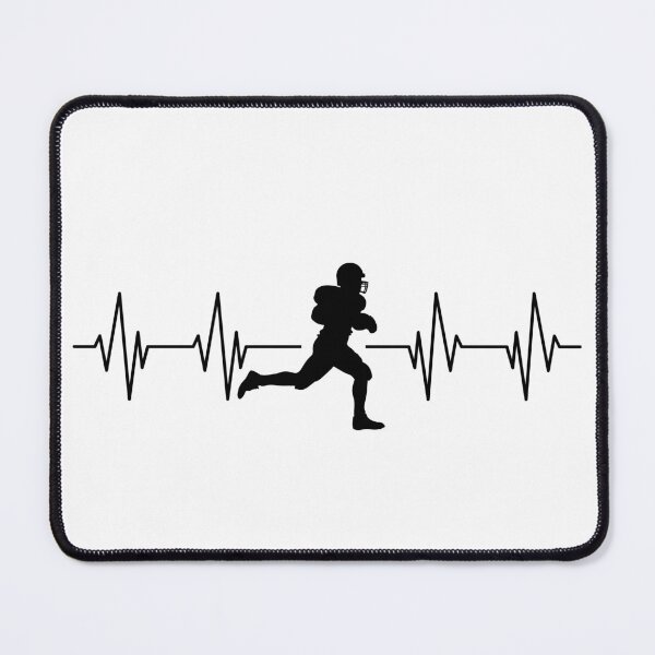 Item preview, American Football Heartbeat - Heartbeat rugby for Football lover designed and sold by YerrouDesing.