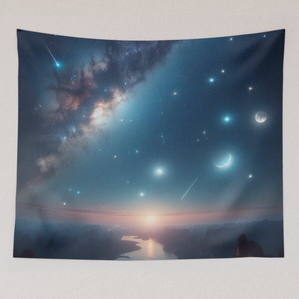 Item preview, Galaxy mountains 15 designed and sold by NaphDesigns.