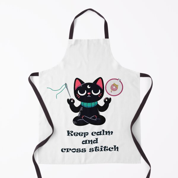 Item preview, Keep calm and cross stitch designed and sold by Vikycialp.