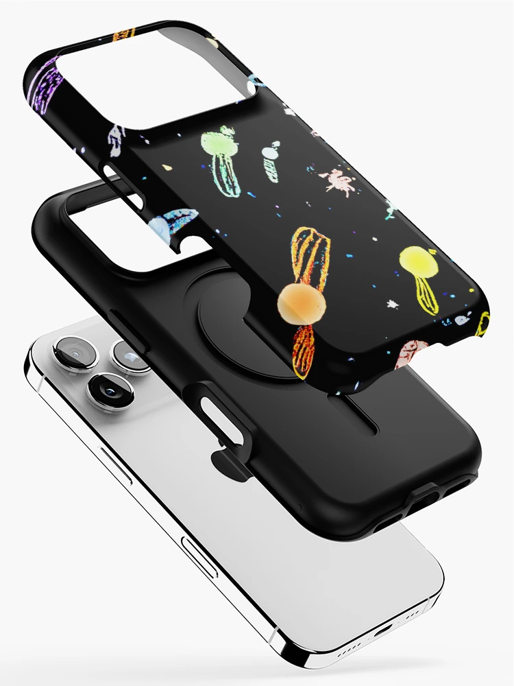 Thumbnail 2 of 4, iPhone Case, Colorful Cosmic Celestial Splendor Pattern designed and sold by Health And Fitness Posts e-Store.