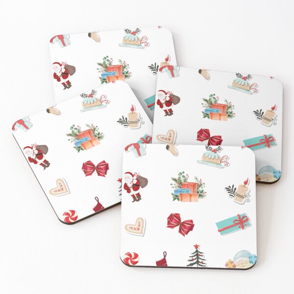 Artikelvorschau, Santa Frohe Weihnachten, süßes Weihnachtsset entworfen und verkauft von Luna-shop16.