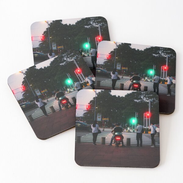 Item preview, Sunset Commute: Urban Crossing at Day's End designed and sold by infinara.