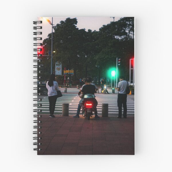Item preview, Sunset Commute: Urban Crossing at Day's End designed and sold by infinara.