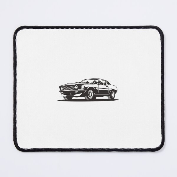 Item preview, Vintage Mustang Minimalistic Illustration designed and sold by DecarYourself.