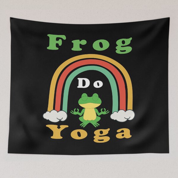Item preview, Frog Do Yoga  Funny frog lovers  designed and sold by Salahboulehoual.