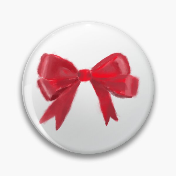 Item preview, watercolor red bow  designed and sold by Rosamint.