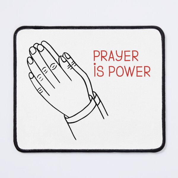 Item preview, Prayer is power designed and sold by OlyaMolli.