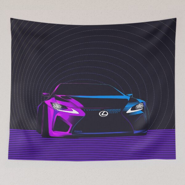 Item preview, LC500 at night designed and sold by ElseWorldDesign.