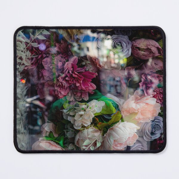 Item preview, Floral Silhouette: Man Amid Blossom Kaleidoscope designed and sold by infinara.