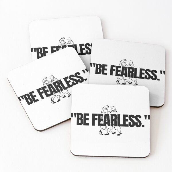 Item preview, "Be fearless." Motivational Quote designed and sold by Bananobanini.