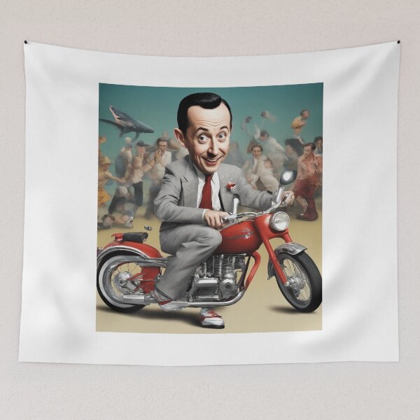 Item preview, Peewee Herman Funny T-Shirt, Peewee Herman T-Shirt, Happy Holidays Peewee herman T-Shirt, Peewee Tequila T-Shirt, Peewee T-Shirt, Heman Show T-Shirt  designed and sold by Footy Frenzy.