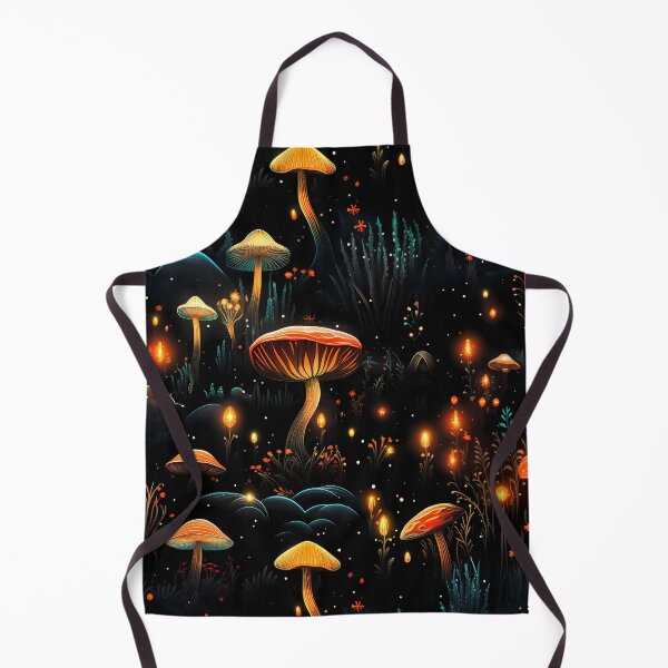 Item preview, Luminous Mushrooms 5 designed and sold by sixblackroses.