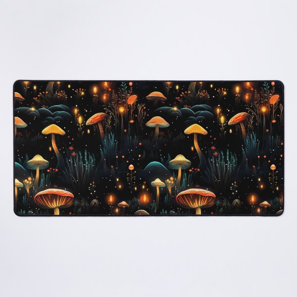 Item preview, Luminous Mushrooms 5 designed and sold by sixblackroses.