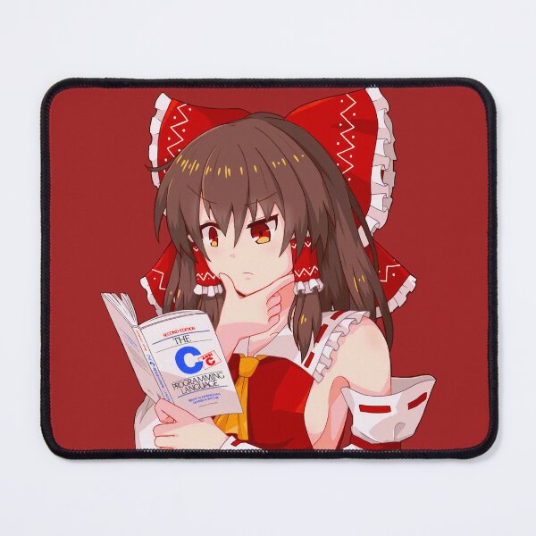Item preview, Reimu Learning C Programming ~ Touhou Meme designed and sold by internet-joshi.