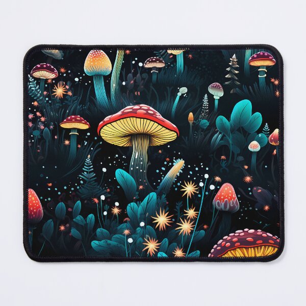 Item preview, Luminous Mushrooms 6 designed and sold by sixblackroses.