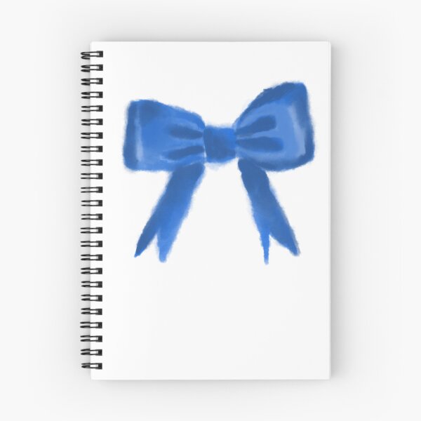 Item preview, watercolor blue bow  designed and sold by Rosamint.