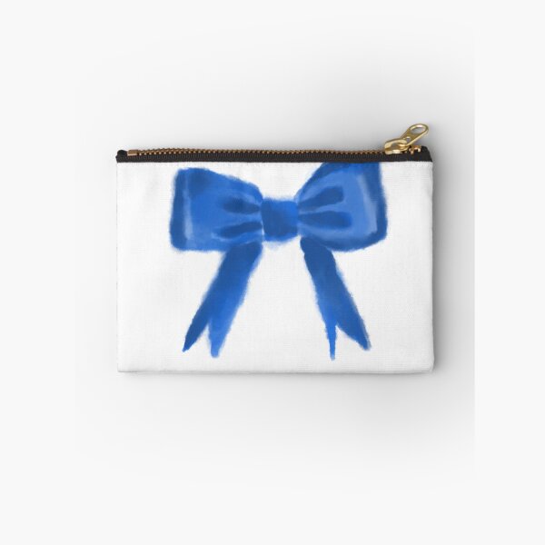 Item preview, watercolor blue bow  designed and sold by Rosamint.