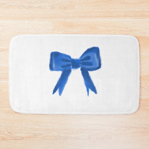 Item preview, watercolor blue bow  designed and sold by Rosamint.