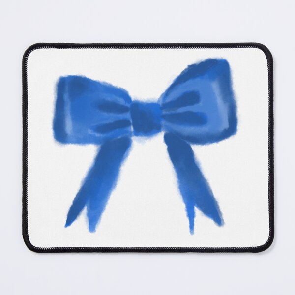 Item preview, watercolor blue bow  designed and sold by Rosamint.