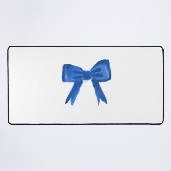 Item preview, watercolor blue bow designed and sold by Rosamint.