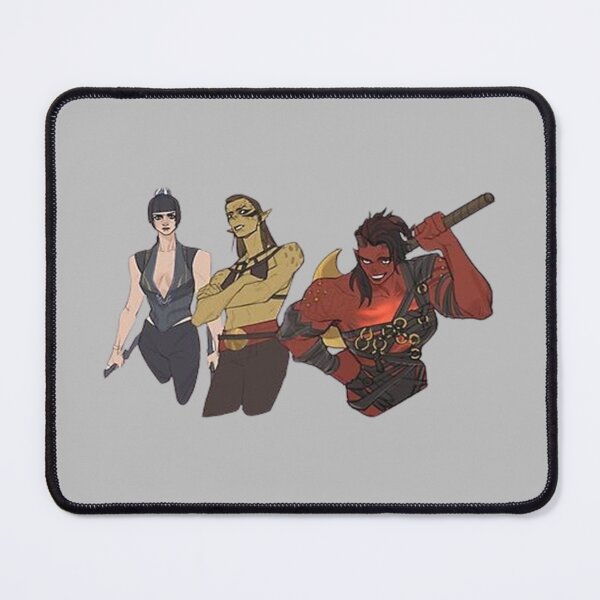 Item preview, Karlach x Laezel x Shadowheart - Baldurs Gate 3 - Baldurs Gate 3 designed and sold by Tee-thepeartree.