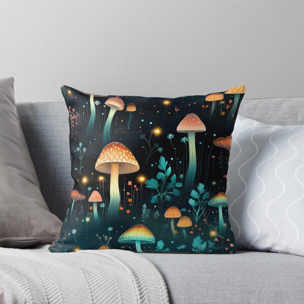 Item preview, Luminous Mushrooms 7 designed and sold by sixblackroses.
