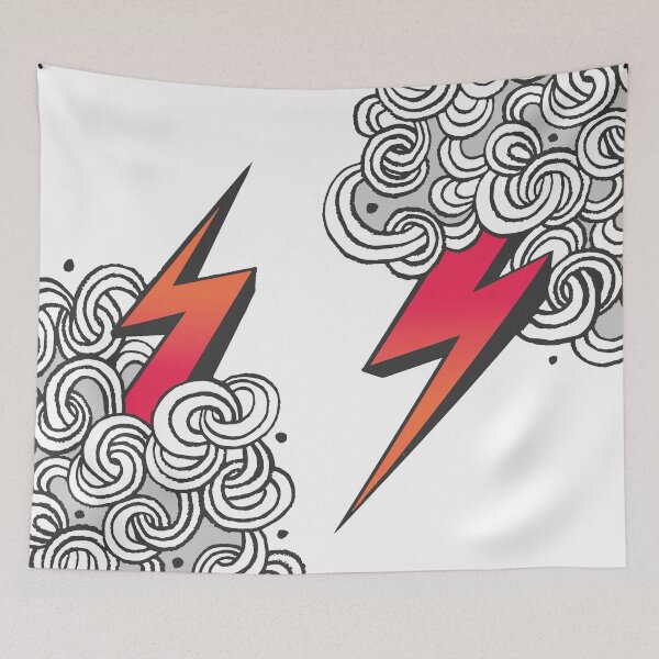 Item preview, Ride The Lightning - Pink Ombre designed and sold by Mishfit.