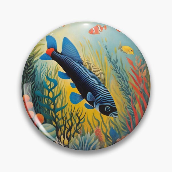 Item preview, The Zebra Fish Casanova designed and sold by Owl-o-the-wisp.
