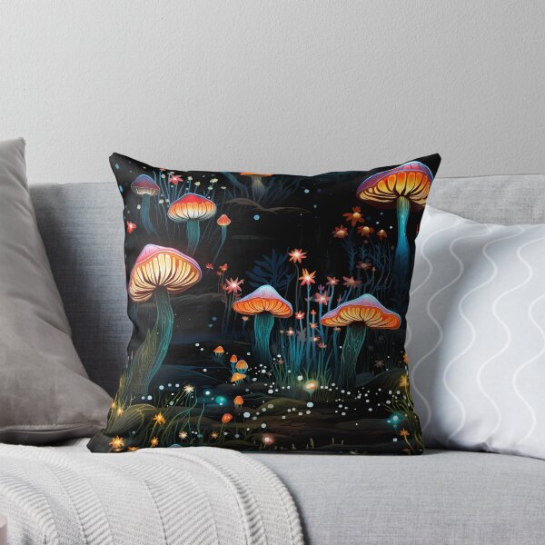 Item preview,  Luminous Mushrooms 8 designed and sold by sixblackroses.